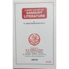 A Short History Of Sanskrit Literature